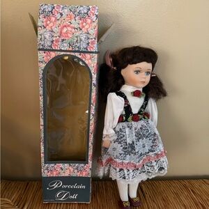 Vintage Porcelain Doll